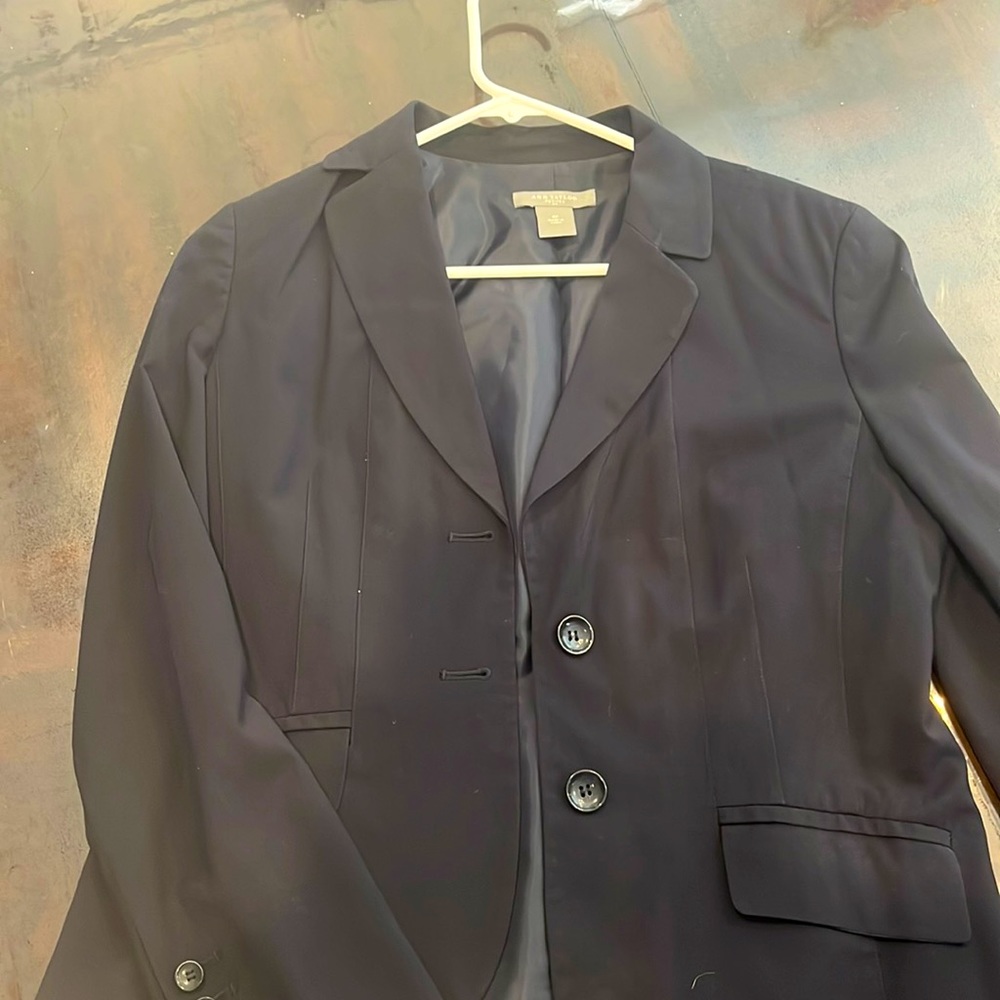 Ann Taylor Navy Blue Blazer